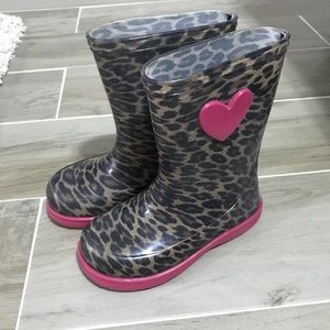 Girls rain boots size 10 toddler Igor boots